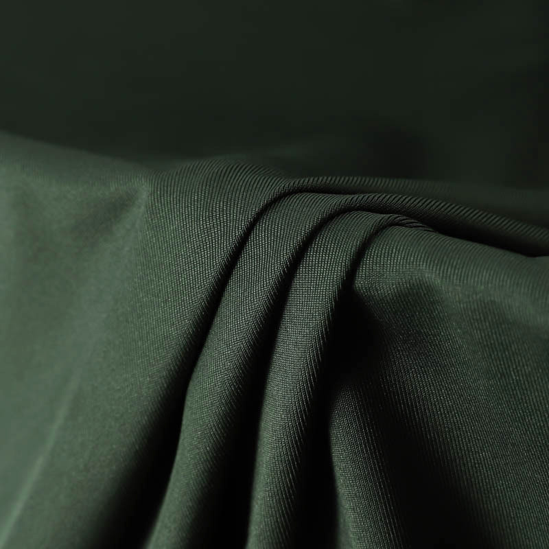 Pakaian komposit poliester sepenuhnya 75D melapisi kain datar satu sisi