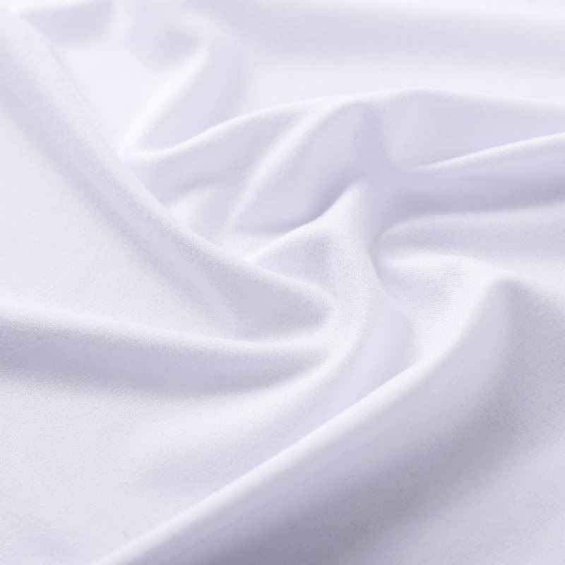 Kain datar berbulu dua sisi sutra susu 100D