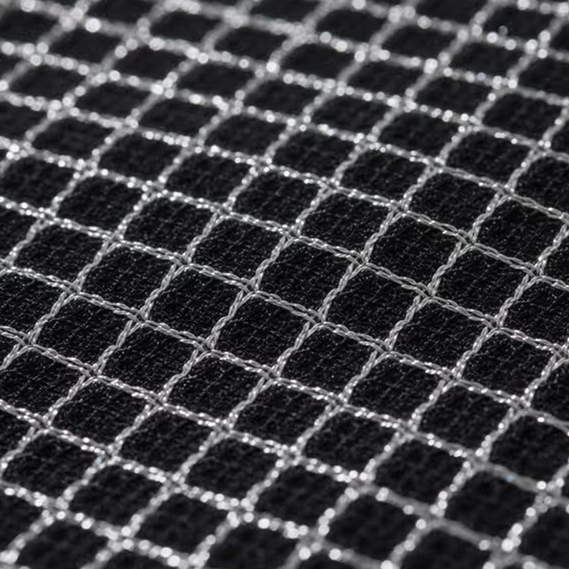 Kain sutra benang poliester bernapas Birdseye